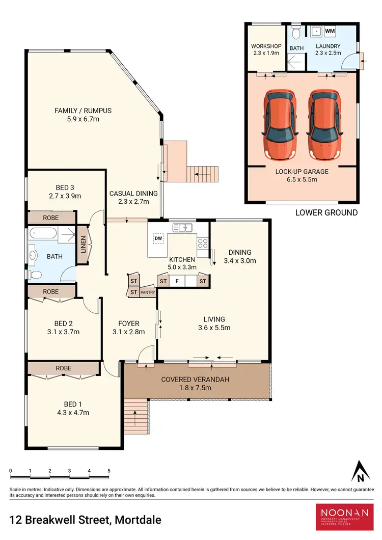 Floorplan of Homely house listing, 12 Breakwell Street, Mortdale NSW 2223