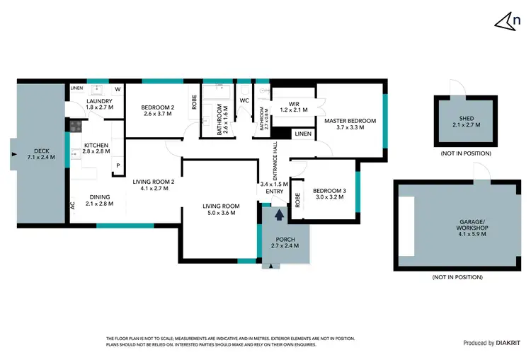 Floorplan of Homely house listing, 3 Letchworth Place, Epping VIC 3076