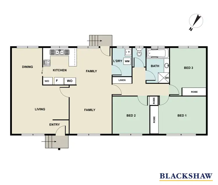 Floorplan of Homely house listing, 2 Farrelly Close, Oxley ACT 2903
