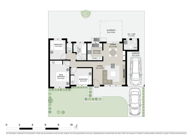 Floorplan of Homely villa listing, 6/48 Flora Street, Roselands NSW 2196