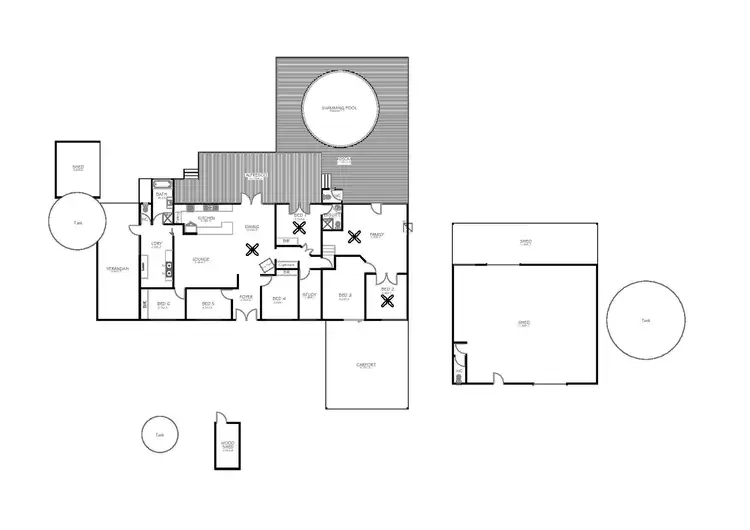 Floorplan of Homely house listing, 42-52 Hidden Valley Lane, Boston SA 5607