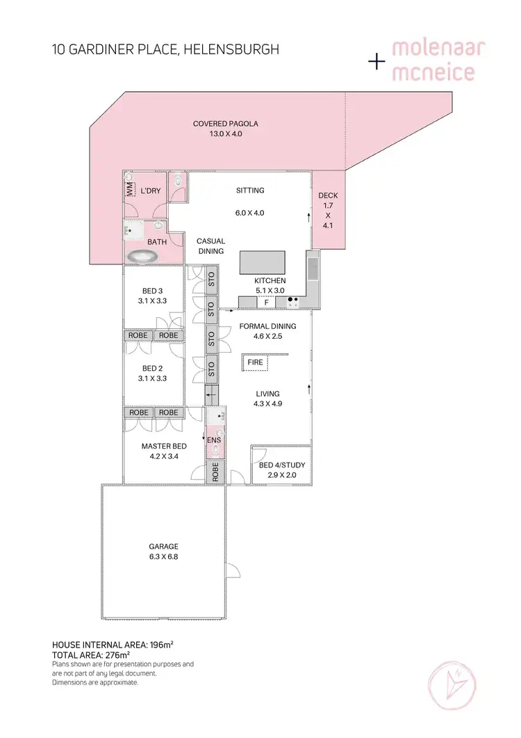 Floorplan of Homely house listing, 10 Gardiner Place, Helensburgh NSW 2508