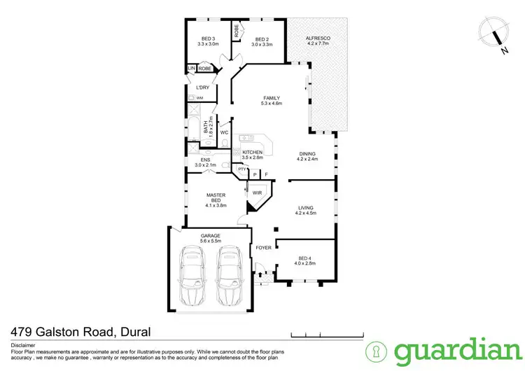 Floorplan of Homely house listing, 479 Galston Road, Dural NSW 2158