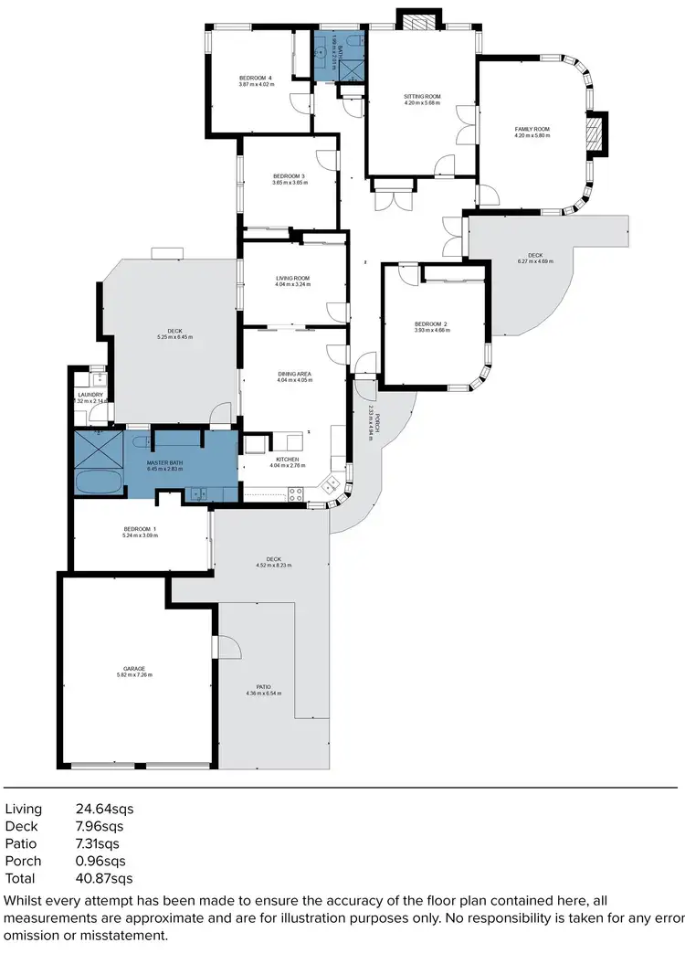 Floorplan of Homely house listing, 26 Kitchener Street, Trafalgar VIC 3824