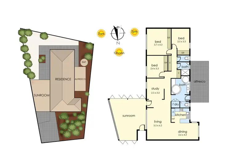 Floorplan of Homely house listing, 47 Terrigal Drive, Patterson Lakes VIC 3197