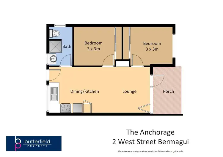 Floorplan of Homely apartment listing, 13/2 West Street, Bermagui NSW 2546