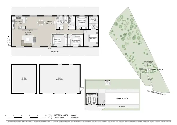 Floorplan of Homely rural property listing, 784 Castlereagh Highway, Mudgee NSW 2850