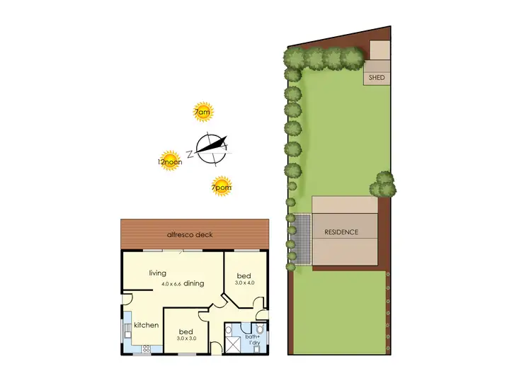 Floorplan of Homely house listing, 6 Aldershot Road, Langwarrin VIC 3910