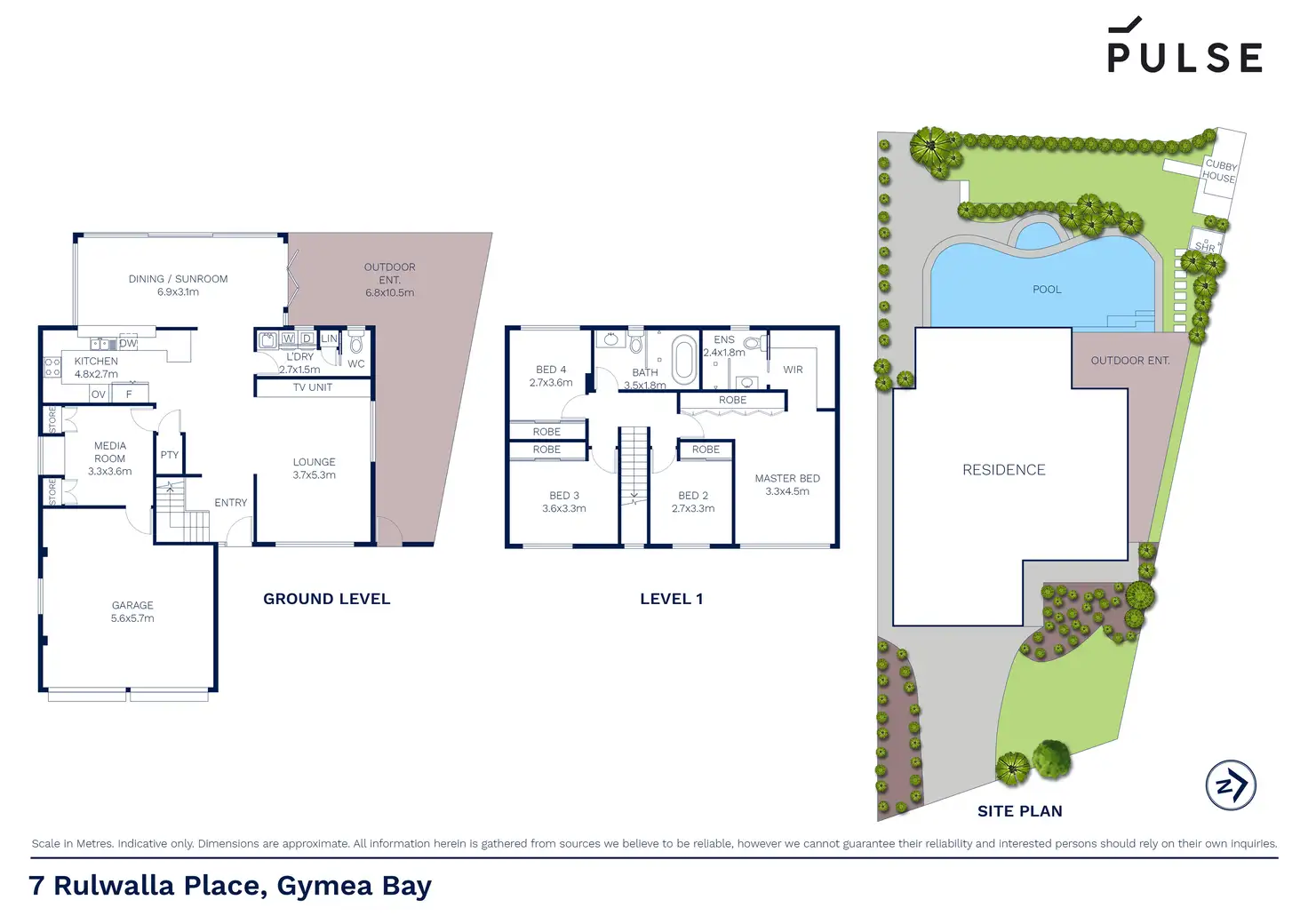 Floorplan of Homely house listing, 7 Rulwalla Place, Gymea NSW 2227