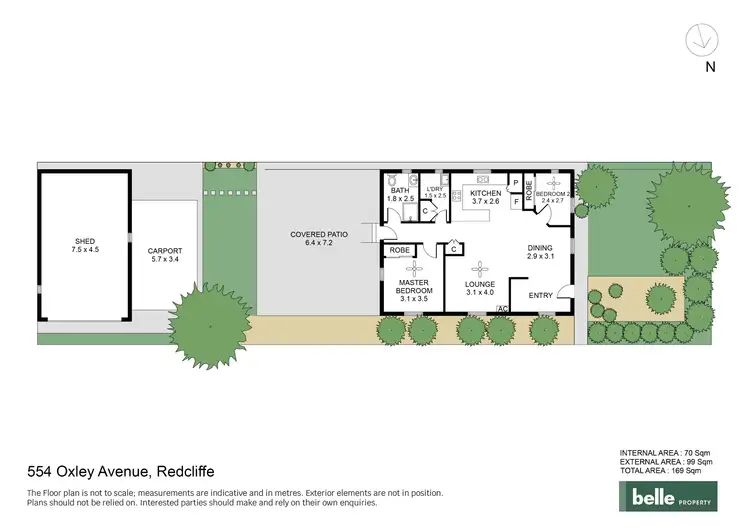 Floorplan of Homely house listing, 554 Oxley Avenue, Redcliffe QLD 4020