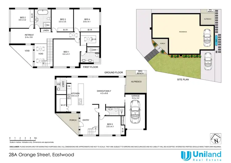 Floorplan of Homely semi-detached listing, 28A Orange Street, Eastwood NSW 2122