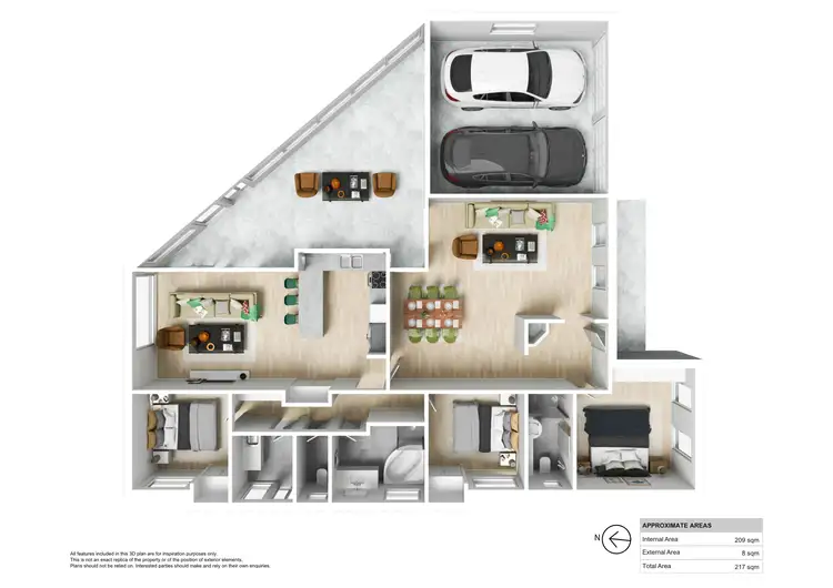 Floorplan of Homely house listing, 7 Lantana Close, Cameron Park NSW 2285