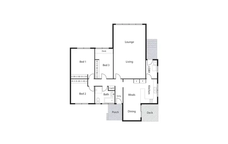 Floorplan of Homely house listing, 32 Medley Street, Chifley ACT 2606