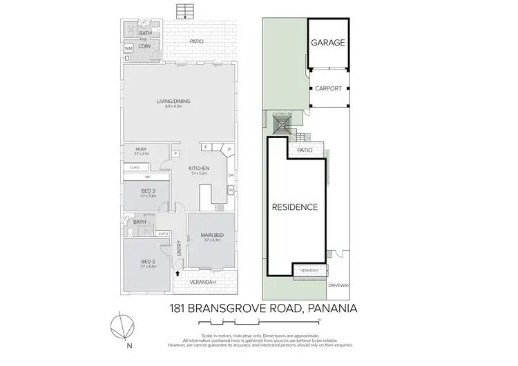 Floorplan of Homely house listing, 181 Bransgrove Road, Panania NSW 2213