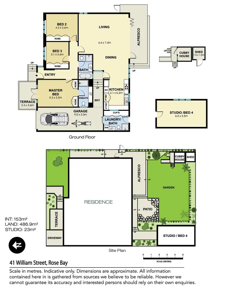 Floorplan of Homely house listing, 41 William Street, Rose Bay NSW 2029