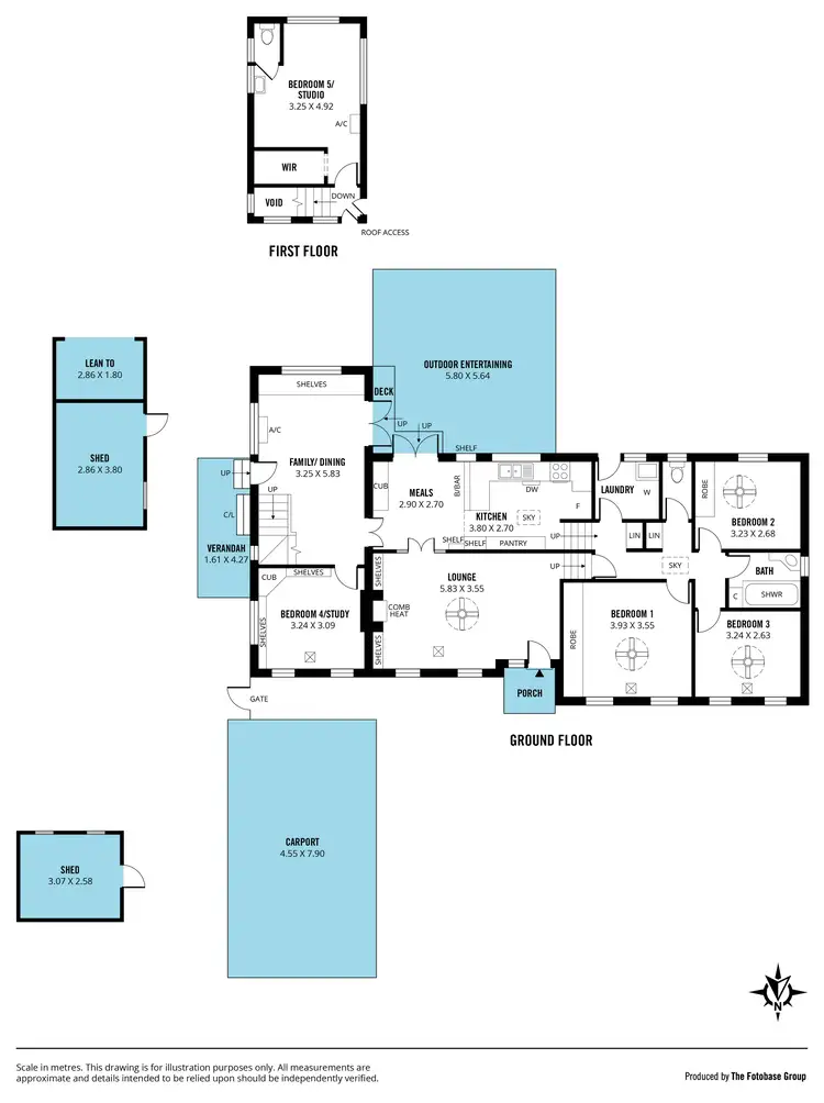 Floorplan of Homely house listing, 12 Oak Crescent, Hawthorndene SA 5051