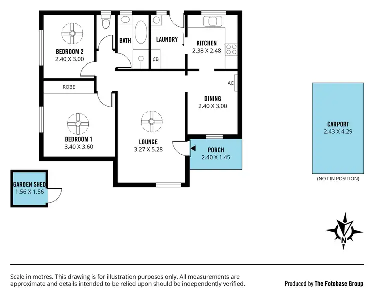 Floorplan of Homely unit listing, 10/32a McMahon Road, Morphett Vale SA 5162
