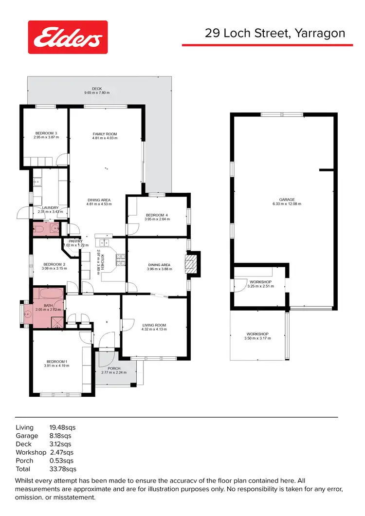Floorplan of Homely house listing, 29 Loch Street, Yarragon VIC 3823