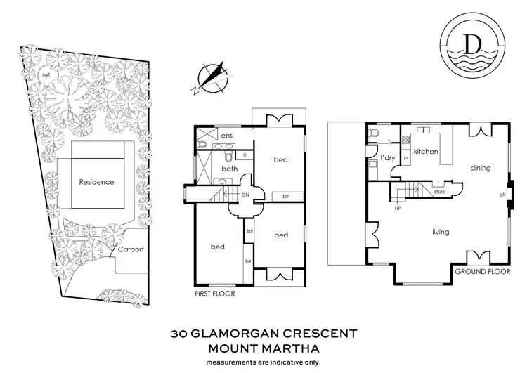 Floorplan of Homely house listing, 30 Glamorgan Crescent, Mount Martha VIC 3934