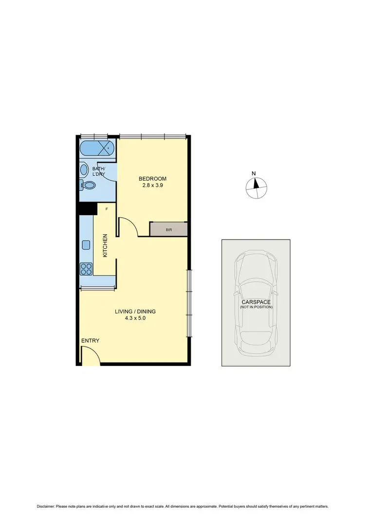 Floorplan of Homely unit listing, 10/1 Fuller Street, Essendon VIC 3040