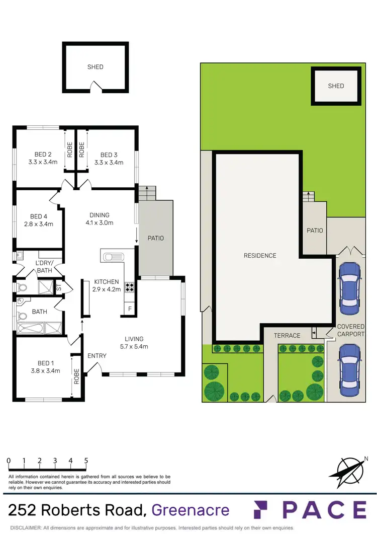 Floorplan of Homely house listing, 252 Roberts Road, Greenacre NSW 2190