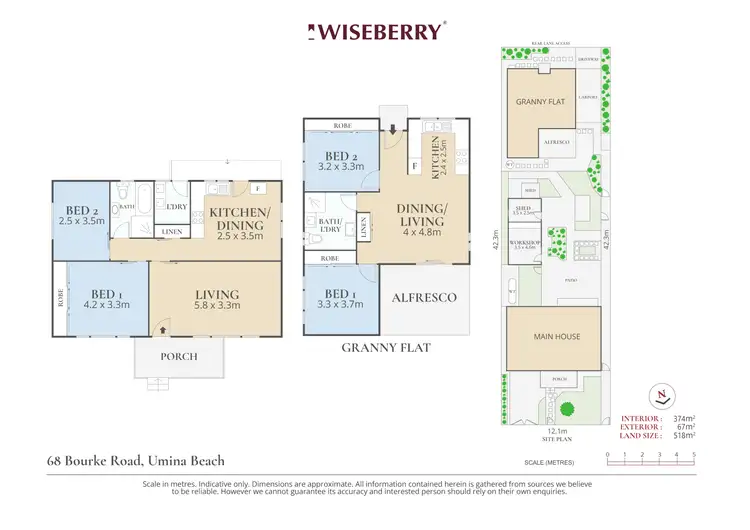Floorplan of Homely house listing, 68 Bourke Road, Ettalong Beach NSW 2257