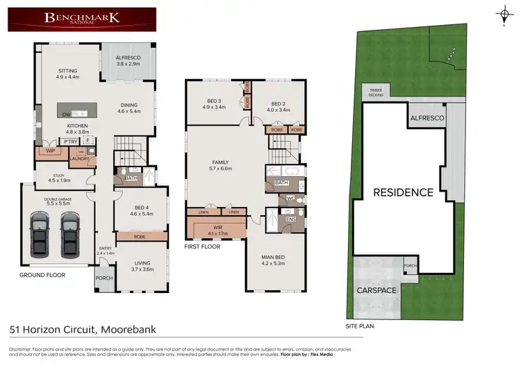 Floorplan of Homely house listing, 51 Horizon Circuit, Moorebank NSW 2170