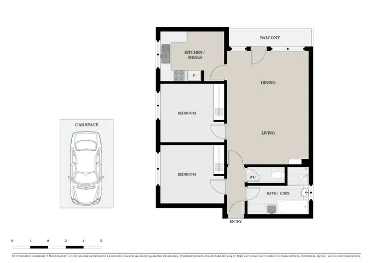 Floorplan of Homely apartment listing, 13/11 The Avenue, Balaclava VIC 3183