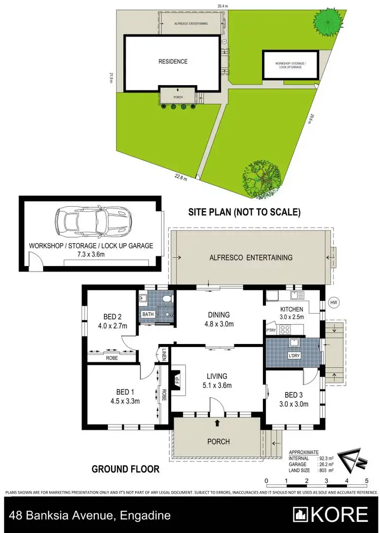 Floorplan of Homely house listing, 48 Banksia Avenue, Engadine NSW 2233
