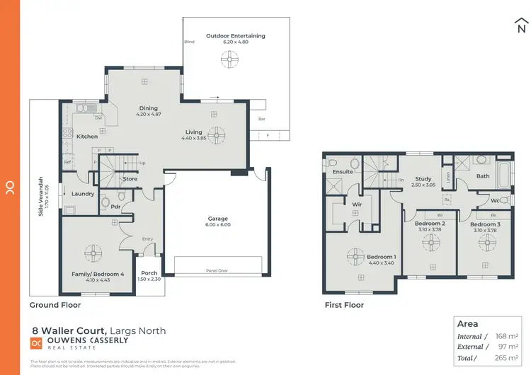 Floorplan of Homely house listing, 8 Waller Court, Largs North SA 5016