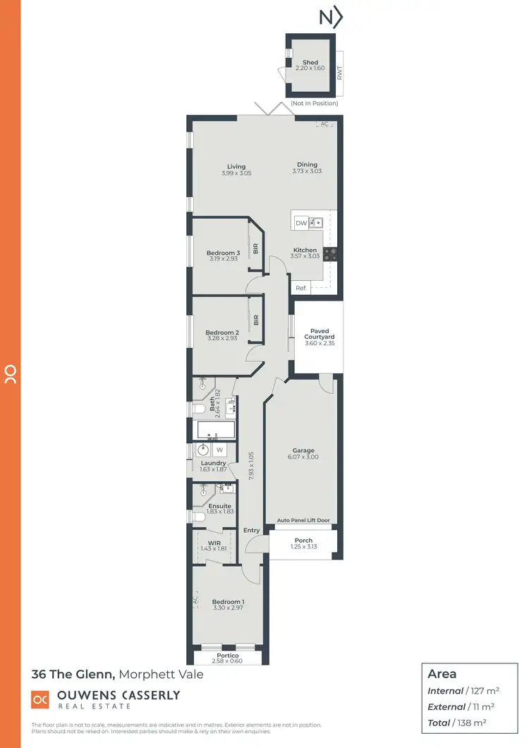 Floorplan of Homely house listing, 36 The Glenn, Morphett Vale SA 5162