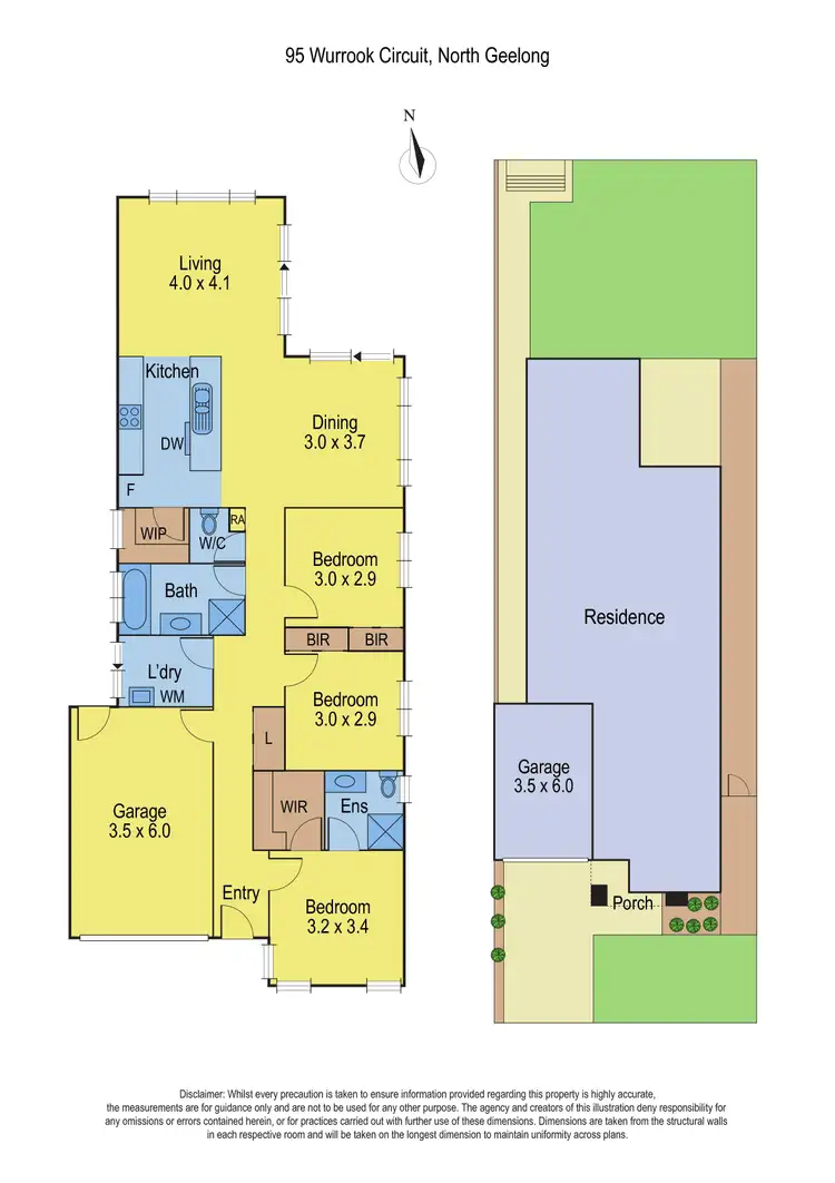 Floorplan of Homely house listing, 95 Wurrook Circuit, North Geelong VIC 3215