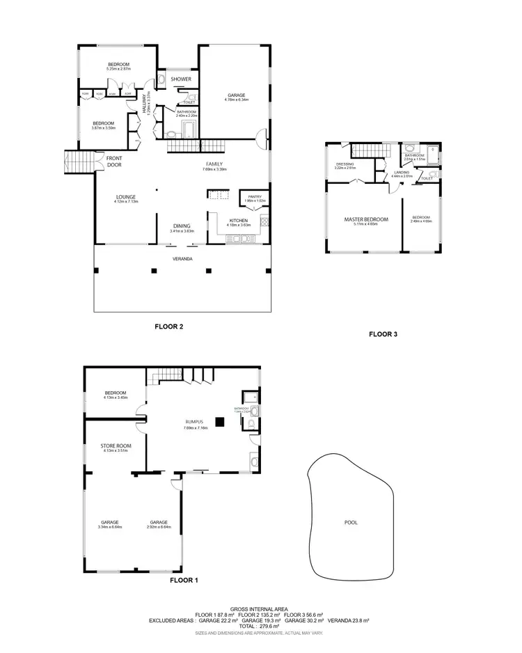 Floorplan of Homely house listing, 1 Julian Close, Mooroobool QLD 4870