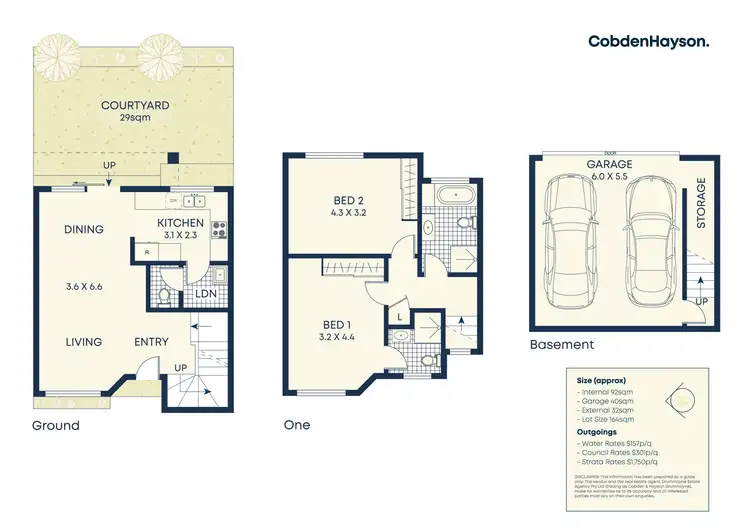 Floorplan of Homely townhouse listing, 4/7 Walton Crescent, Abbotsford NSW 2046