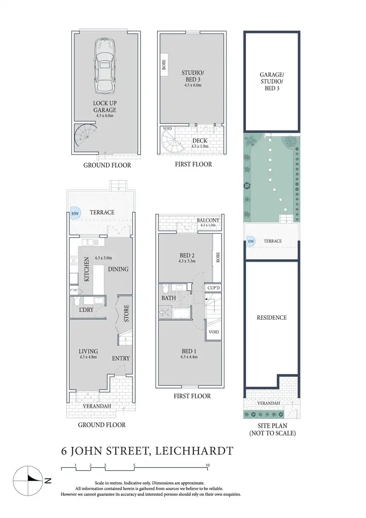 Floorplan of Homely house listing, 6 John Street, Leichhardt NSW 2040