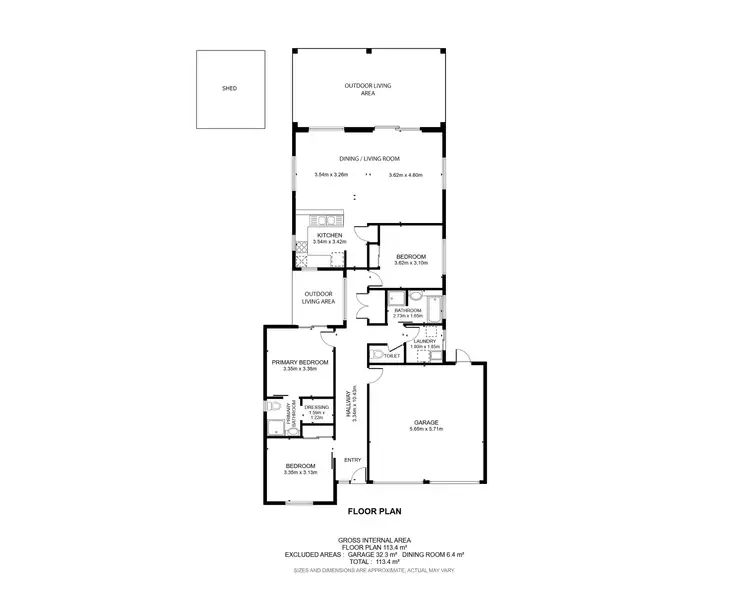 Floorplan of Homely house listing, 24 Sawpit Street, Mount Sheridan QLD 4868