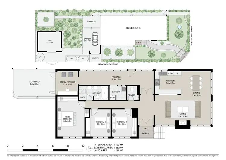 Floorplan of Homely house listing, 13 Weeroona Avenue, Hamlyn Heights VIC 3215