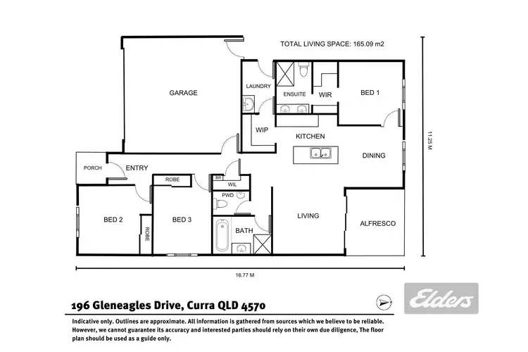 Floorplan of Homely house listing, 196 Gleneagles Drive, Curra QLD 4570