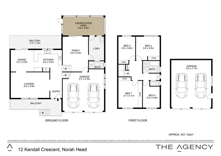 Floorplan of Homely house listing, 12 Kendall Crescent, Norah Head NSW 2263