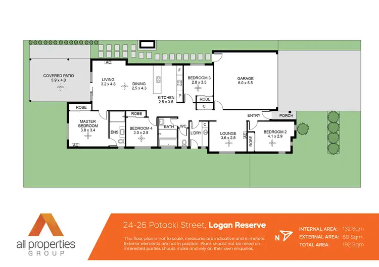 Floorplan of Homely house listing, 24-26 Potocki Street, Logan Reserve QLD 4133