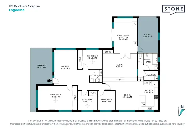 Floorplan of Homely house listing, 119 Banksia Avenue, Engadine NSW 2233