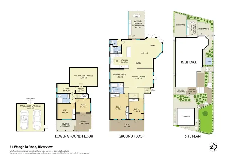 Floorplan of Homely house listing, 37 Wangalla Road, Riverview NSW 2066
