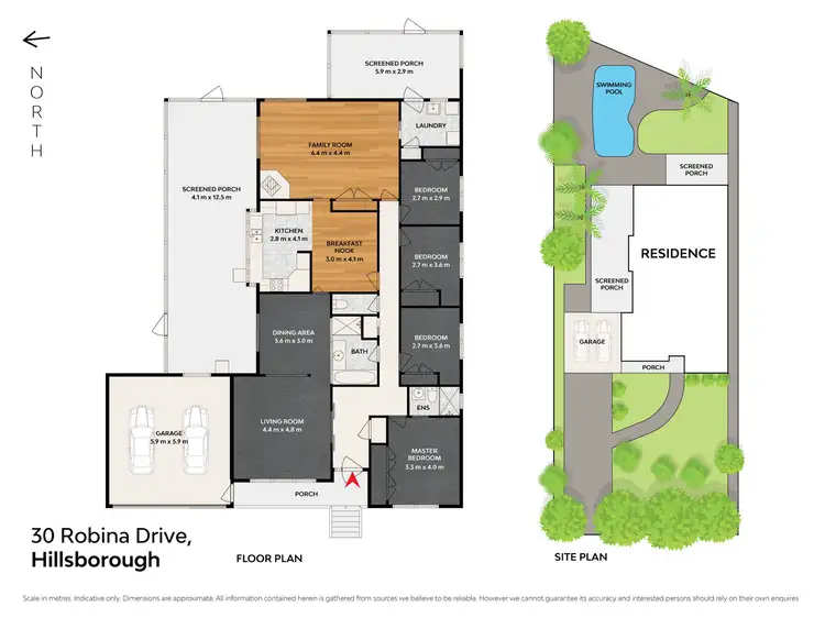 Floorplan of Homely house listing, 30 Robina Drive, Hillsborough NSW 2290