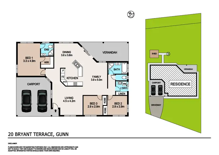 Floorplan of Homely house listing, 20 Bryant Terrace, Gunn NT 832