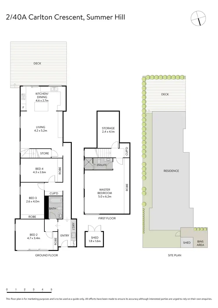 Floorplan of Homely house listing, 2/40a Carlton Crescent, Summer Hill NSW 2130