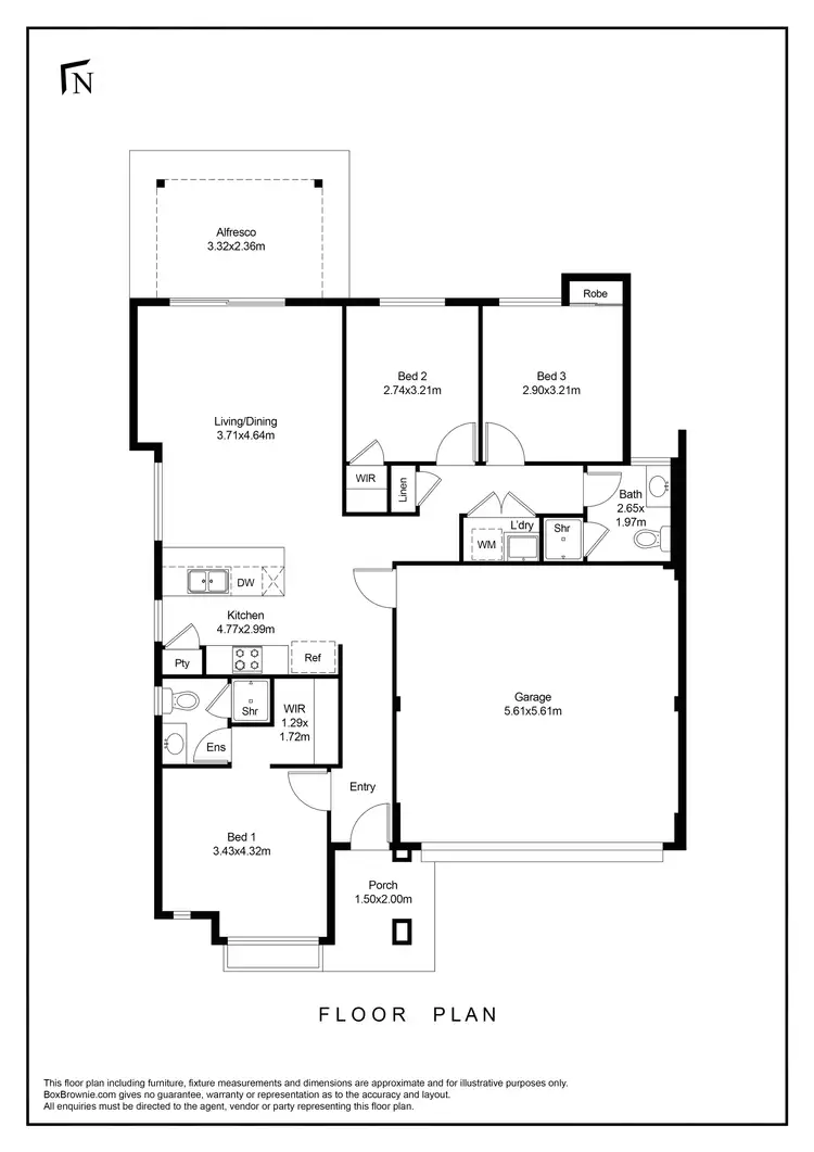 Floorplan of Homely house listing, 79 Piara Drive, Piara Waters WA 6112