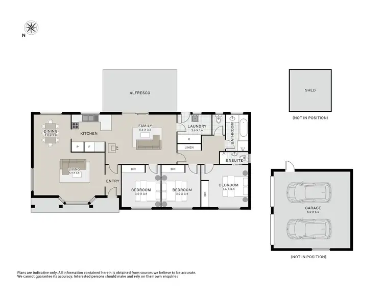 Floorplan of Homely house listing, 32 Willow Lane, Prospect Vale TAS 7250