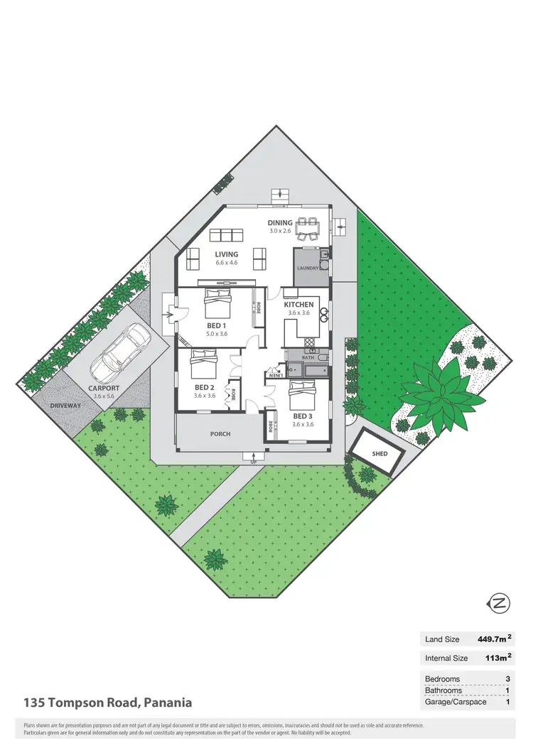 Floorplan of Homely house listing, 135 Tompson Road, Panania NSW 2213