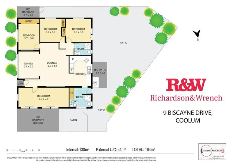 Floorplan of Homely house listing, 9 Biscayne Drive, Coolum Beach QLD 4573