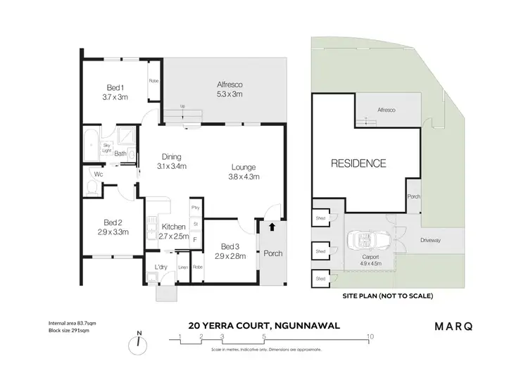 Floorplan of Homely house listing, 20 Yerra Court, Ngunnawal ACT 2913